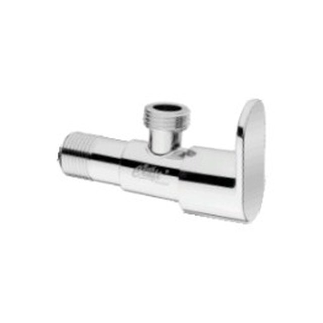 SkyHeaven Angle Valve Ornamix SS Body with Tape & Flange