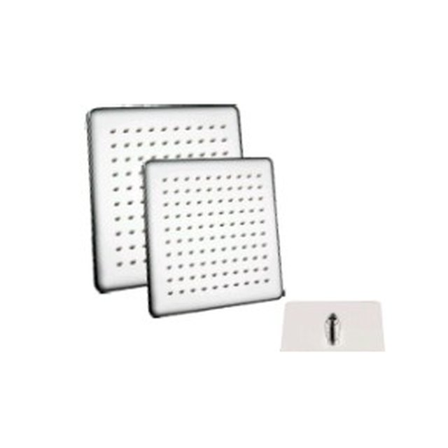 SkyHeaven Curve Overhead Shower