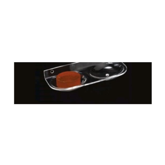 SkyHeaven Oval Double Soap Dish