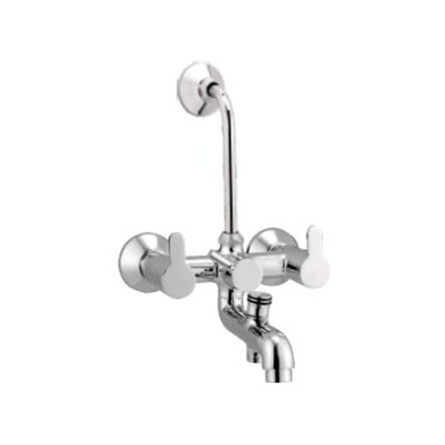 SkyHeaven FUSION 3 Way Wall Mixer L-Bend